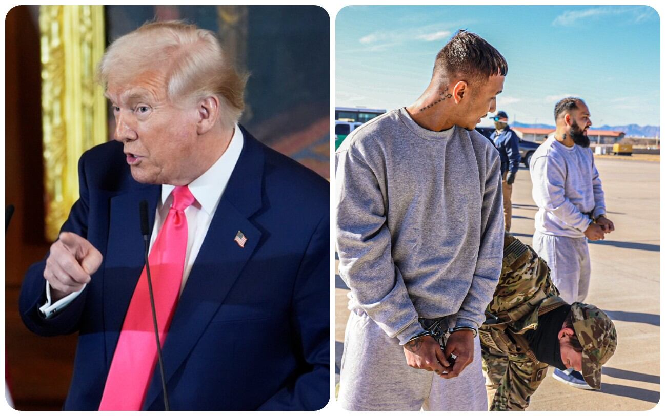 Donald Trump había emitido un duro comunicado contra Maduro y el Tren de Aragua