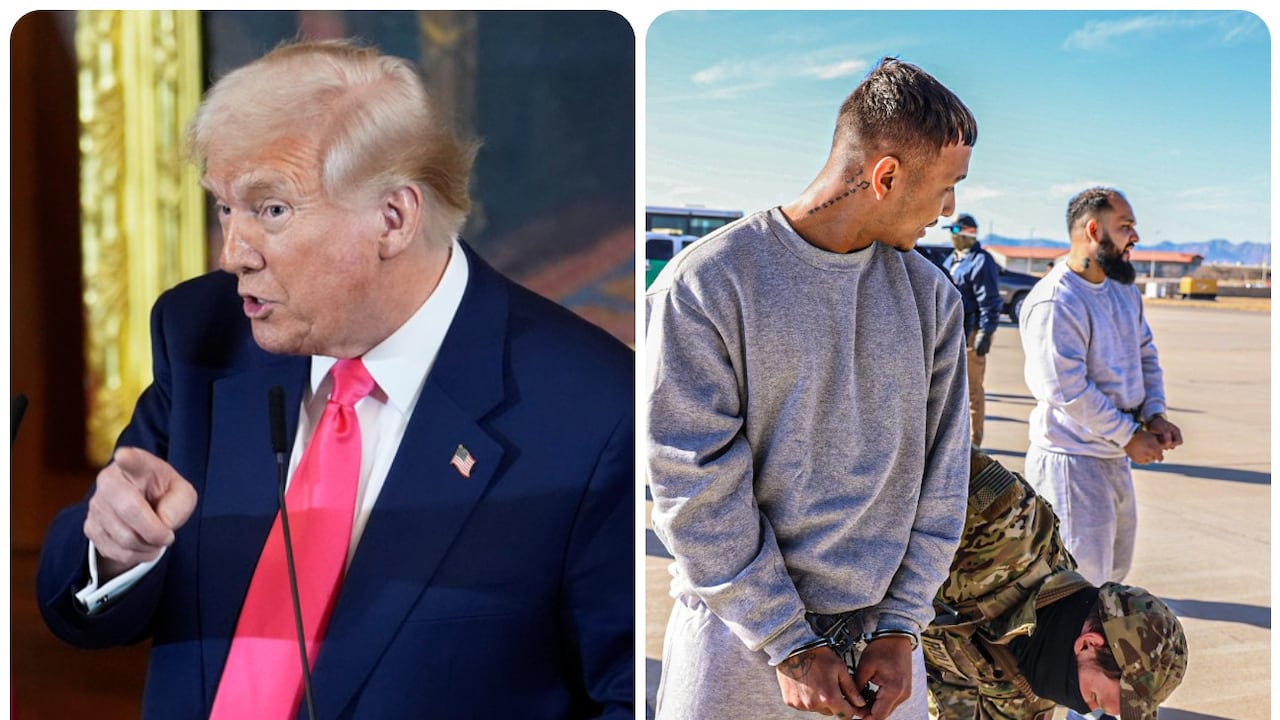 Donald Trump había emitido un duro comunicado contra Nicolás Maduro y el Tren de Aragua.