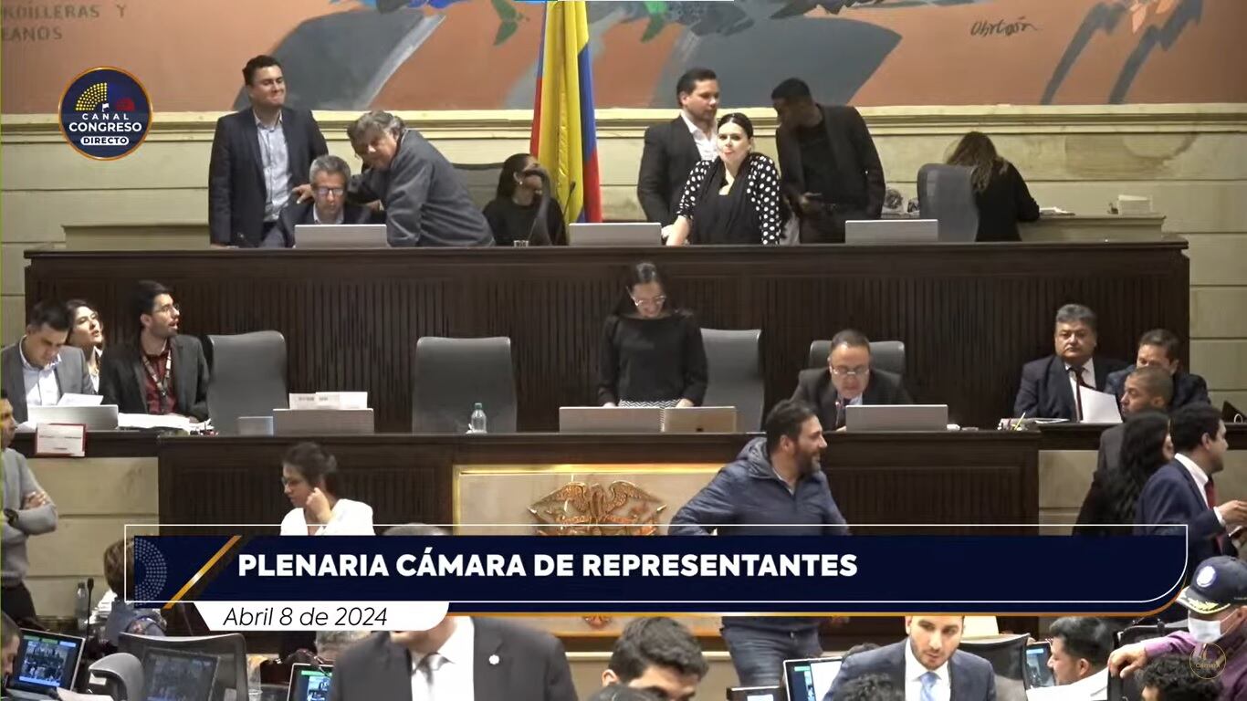 Segundo debate del proyecto de ley estatutaria de educación en la Cámara de Representantes.