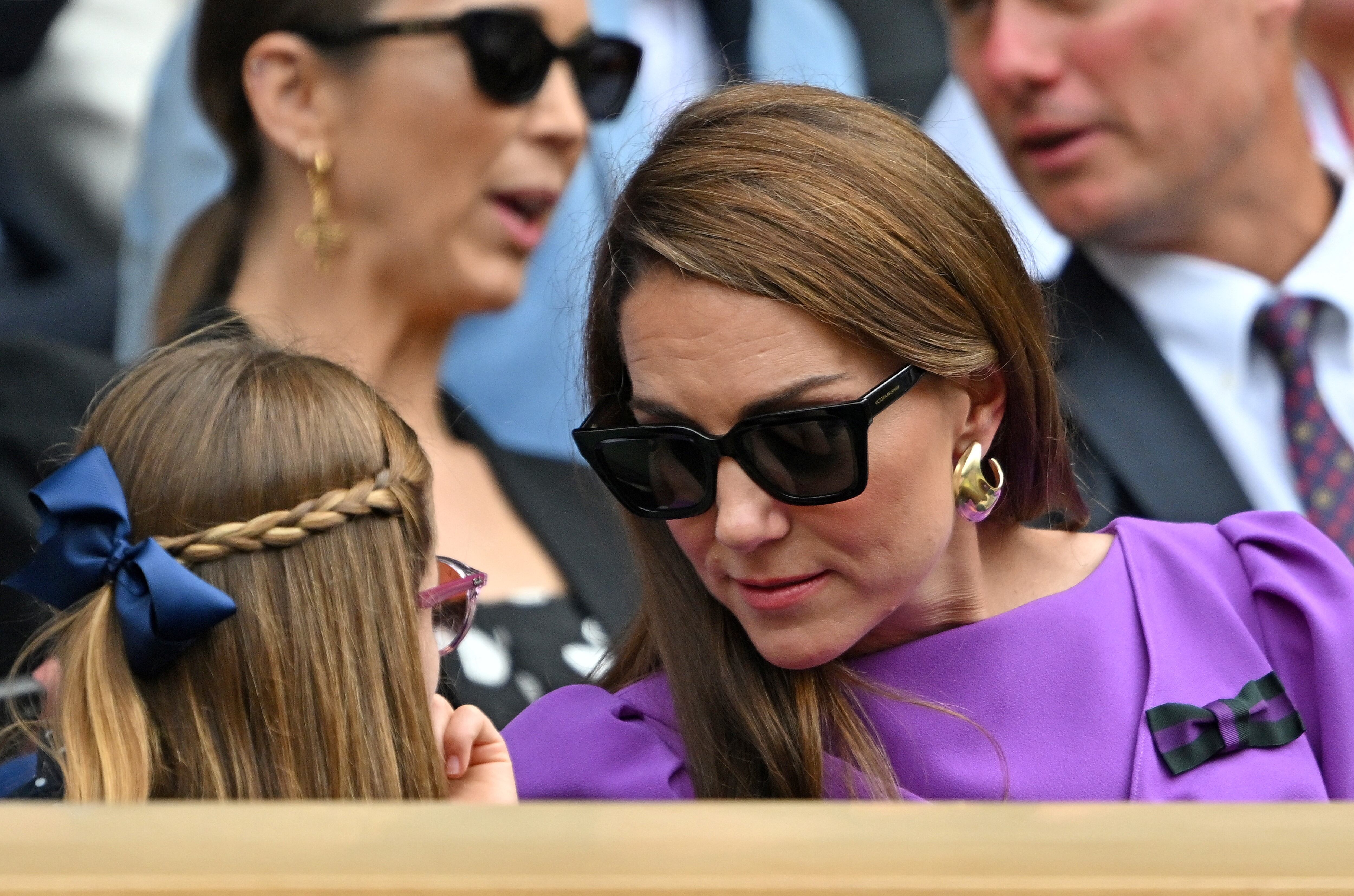 La princesa Kate Middleton llega a Wimbledon para la final masculina: así fue su reaparición en medio de su lucha contra el cáncer