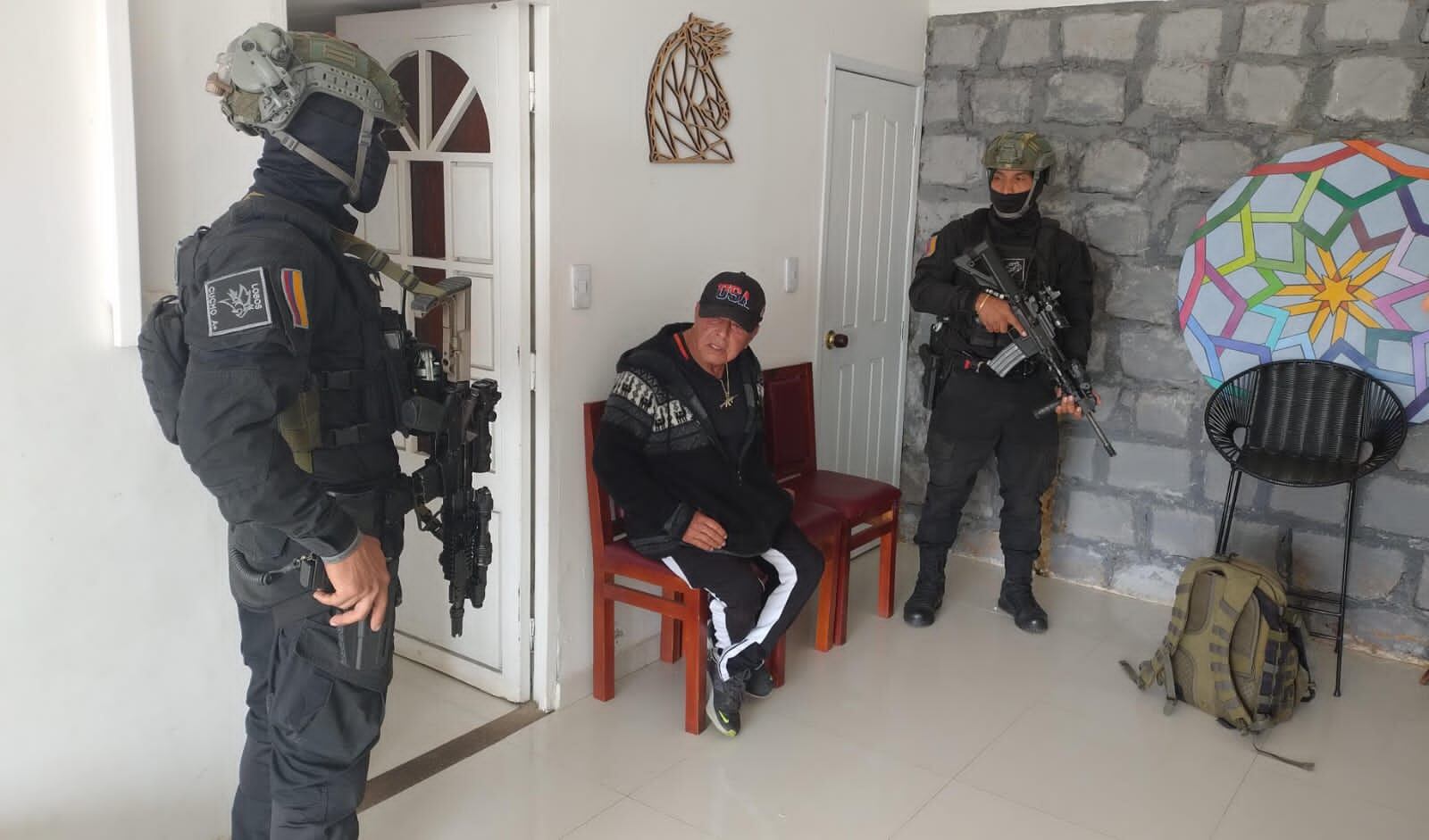 Alias Alacrán capturado por las autoridades.