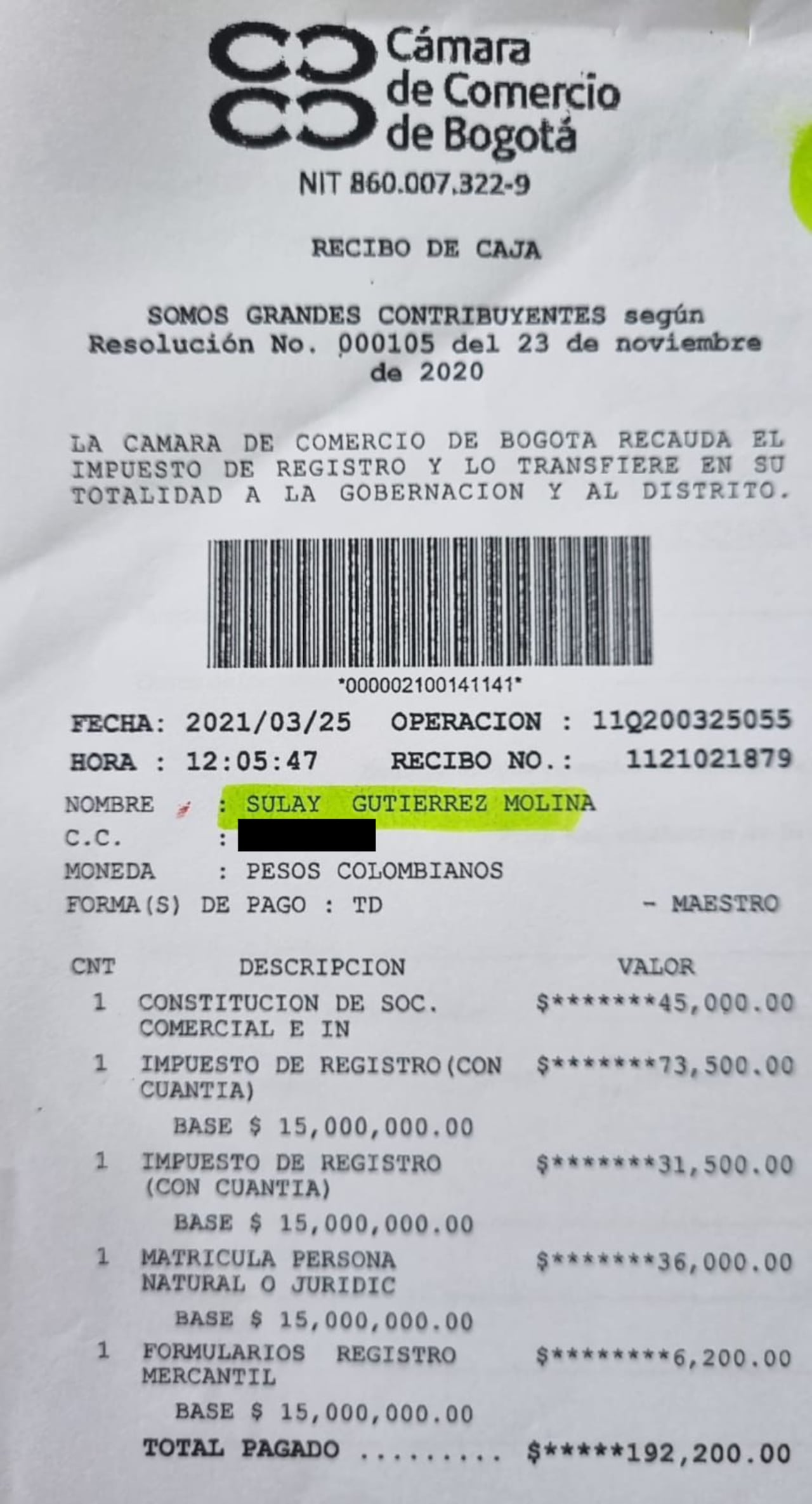 Minminas cámara comercio croma medical