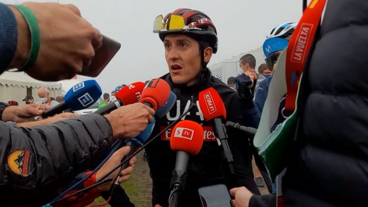 El español fue segundo en la etapa 8 la Vuelta España 2022