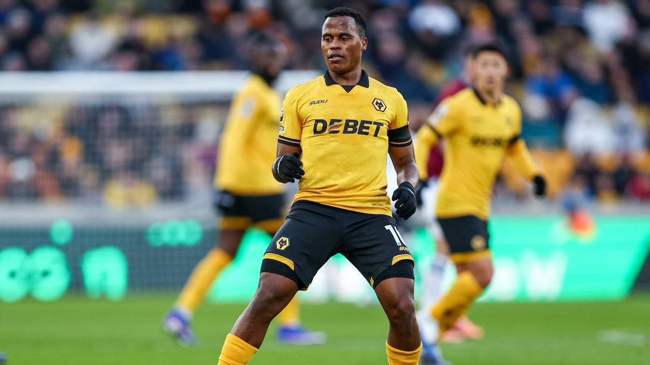 Jhon Arias contra el West Ham en la Premier.