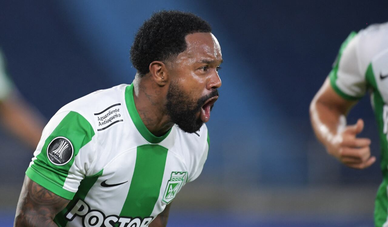 Dorlan Pabón se convirtió en el segundo goleador histórico de Atlético Nacional en Copa Libertadores.