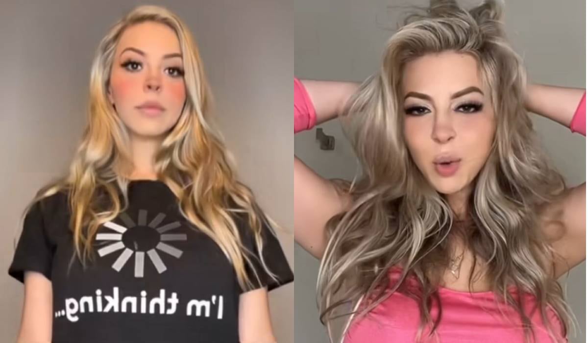 La mujer tiene novio quien la apoya 100% en su trabajo con otros hombres