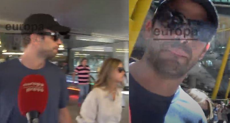 Gerard Piqué tuvo fuerte encontronazo con reportero