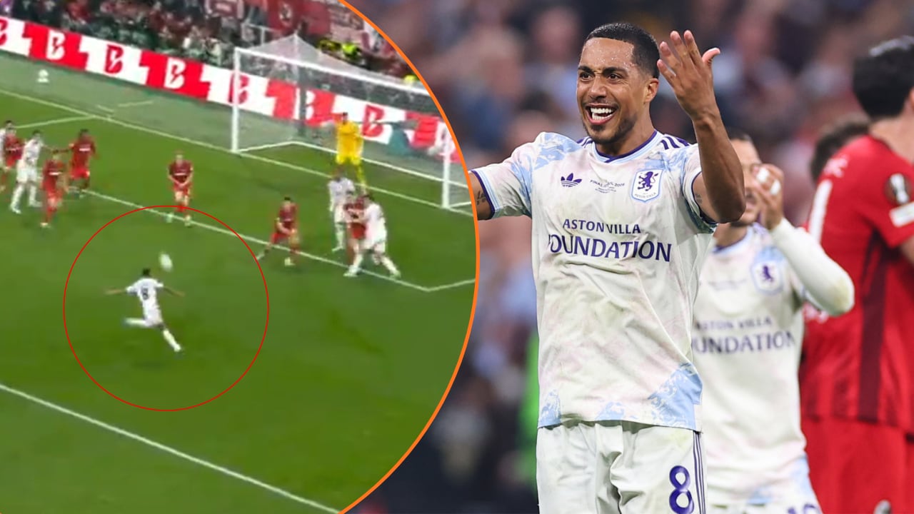 Youri Tielemans, de Aston Villa, adelantó a los suyos en la final de Europa League