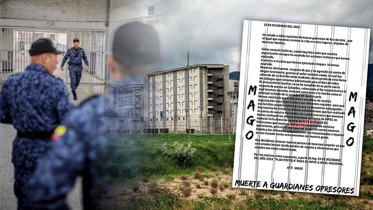 A través de panfletos amenazaba a guardianes, incluso al director del Inpec, por ordenar su traslado de la cárcel La Picota a una estación de Policía.