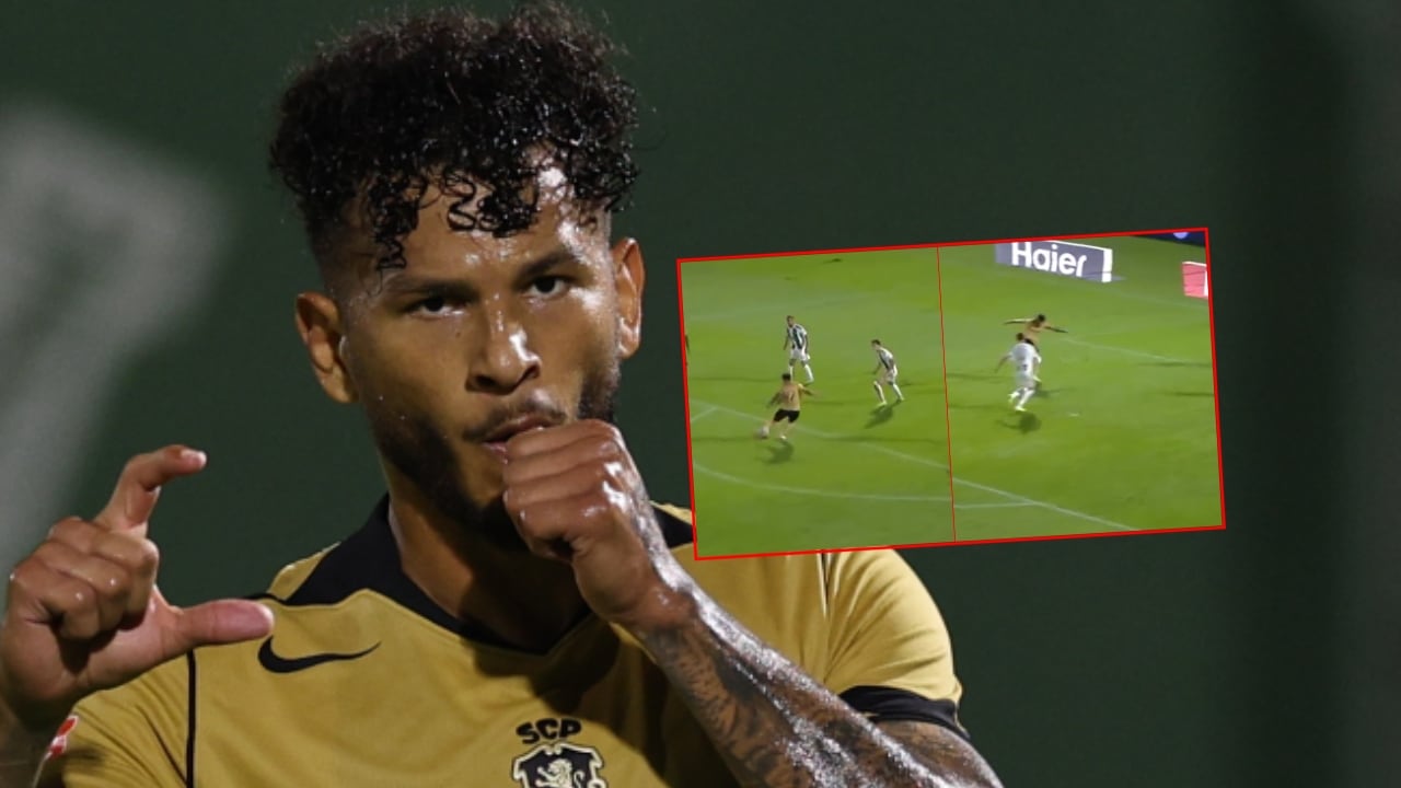 Luis Javier Suárez, la figura del Sporting contra Rio Ave.
