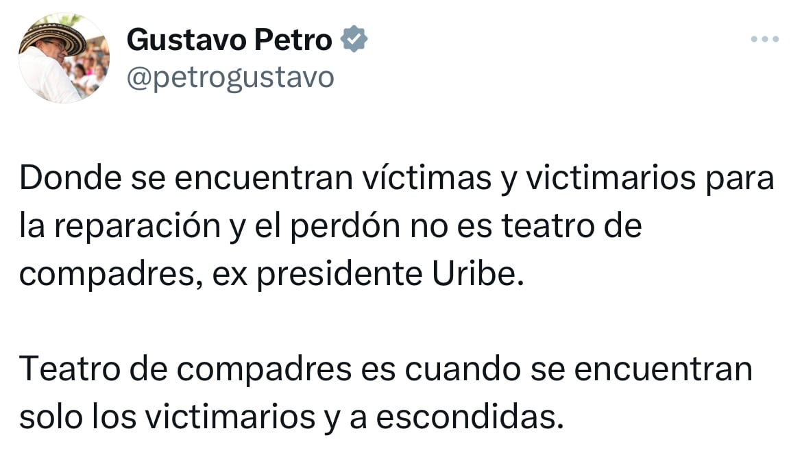 Mensaje presidente Gustavo Petro
