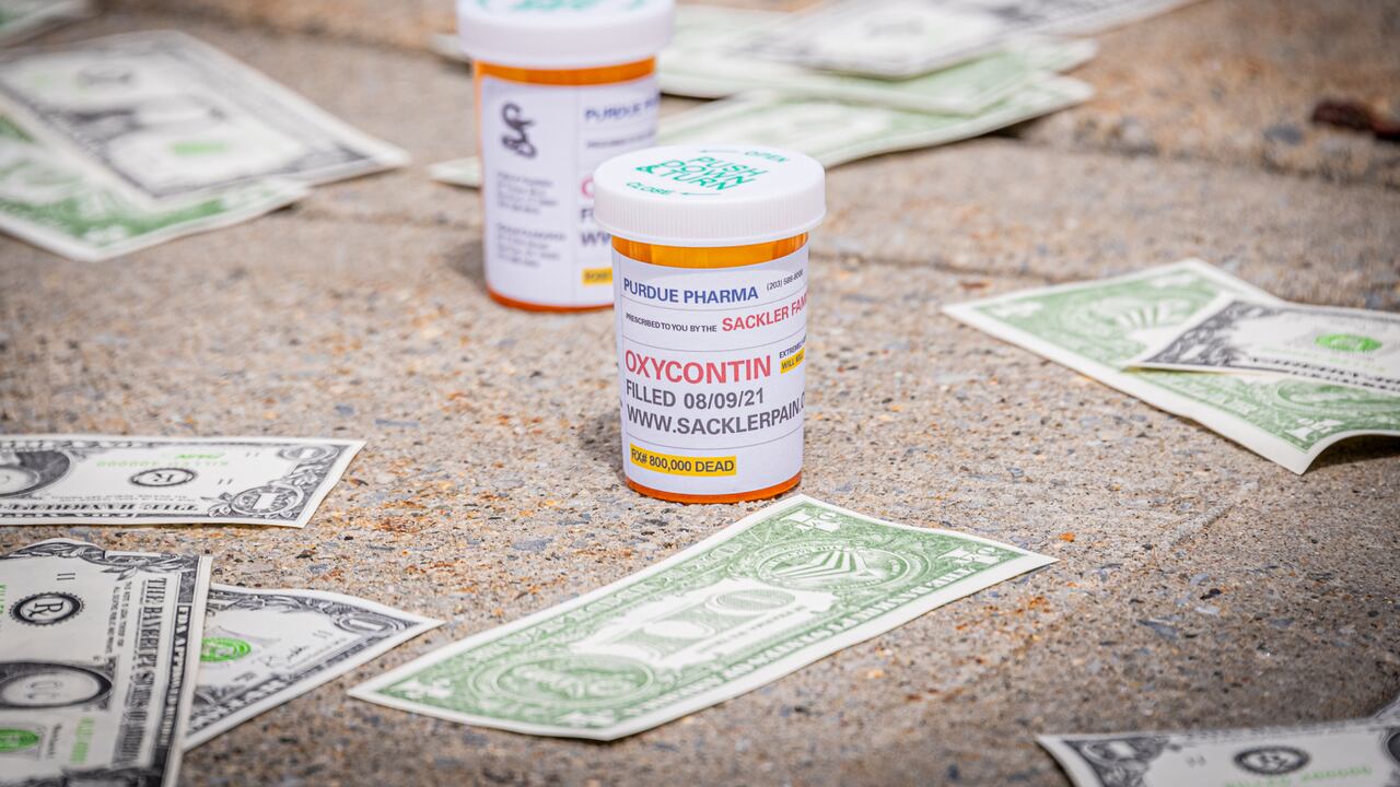 OxyContin fue uno de los medicamentos causantes de la epidemia de opioides