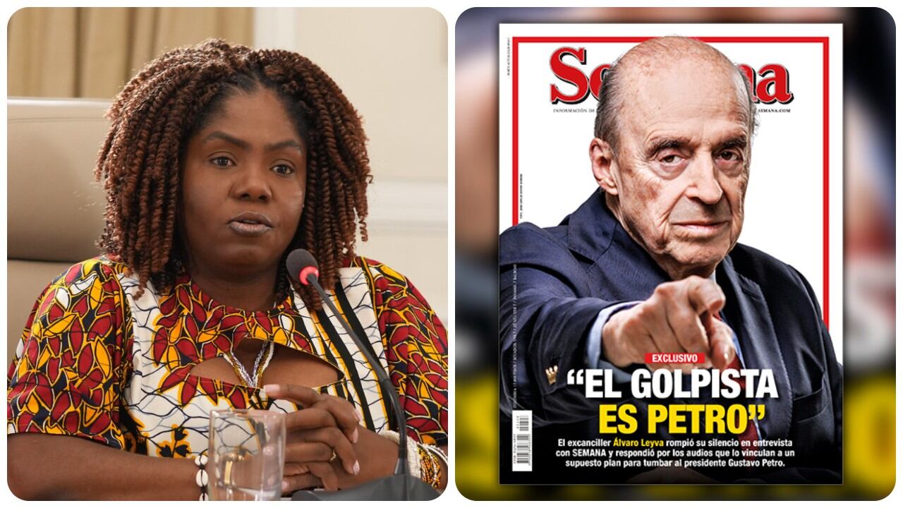 La vicepresidente Francia Márquez reacciona tras entrevista de SEMANA a Álvaro Leyva.