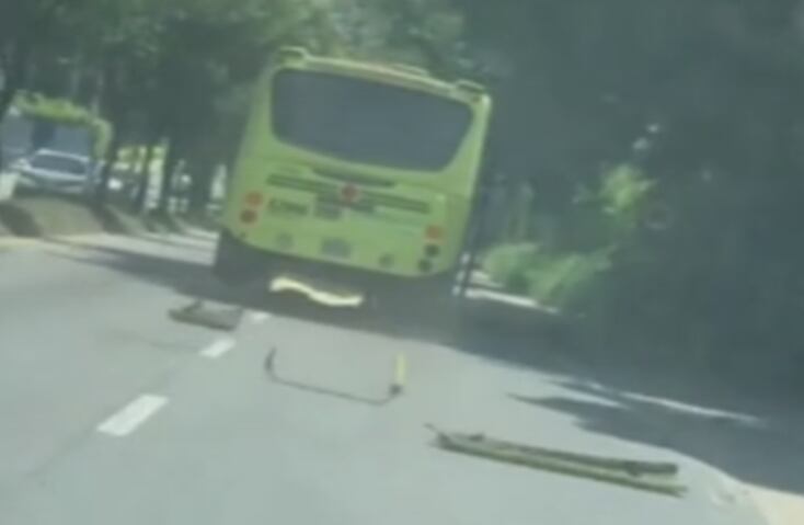 Ocurrió en la vía entre Floridablanca y Girón.
