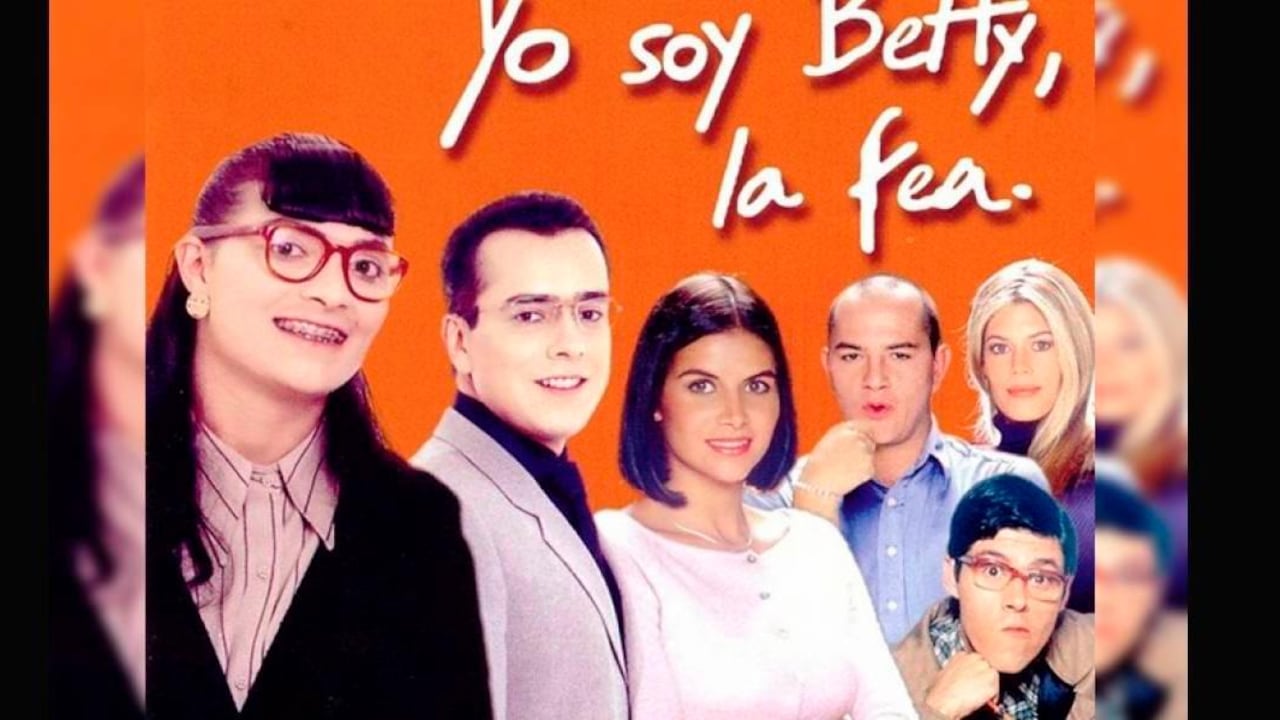 Cartel oficial de la novela Betty, la fea