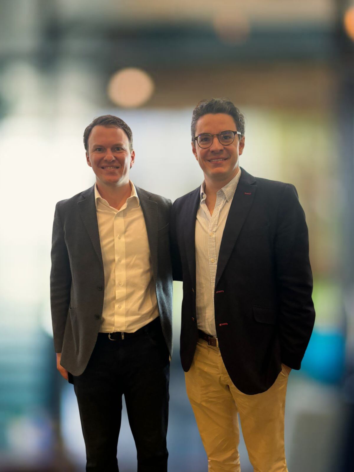 Felipe Gómez y Felipe Jaramillo, cofundadores de Welli.