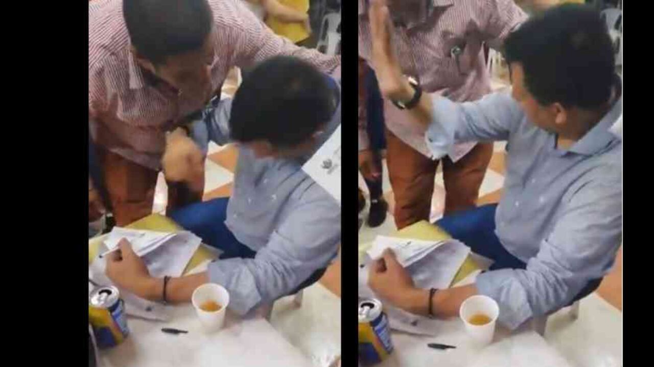 Aunque la denuncia fue hace dos semanas, solo hasta hoy, con su captura, fue declarado insubsistente.