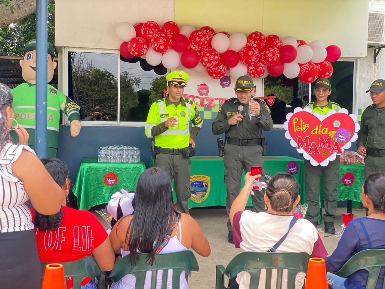 Actividades de la Policía en el Atlántico.