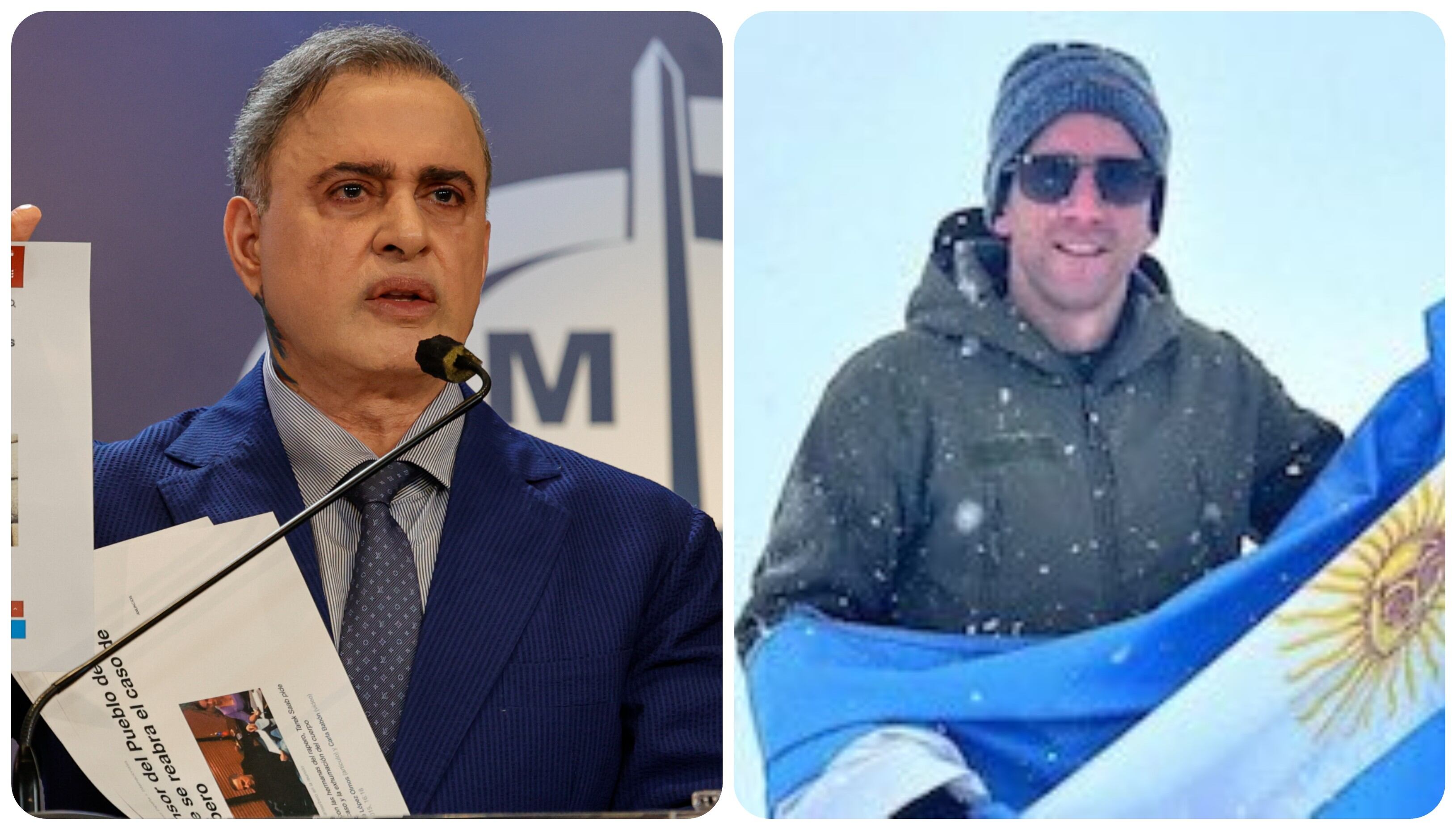 Tarek William Saab, Fiscal General de Venezuela y el gendarme detenido por autoridades venezolanas