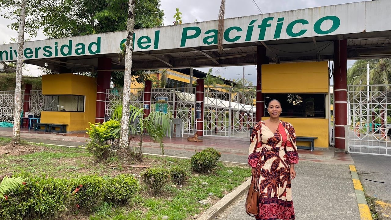 Yomaira Angulo, candidata a la rectoría de la Universidad del Pacífico