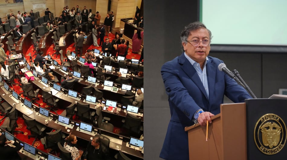 Congresistas dan ultimátum al gobierno de Gustavo Petro.