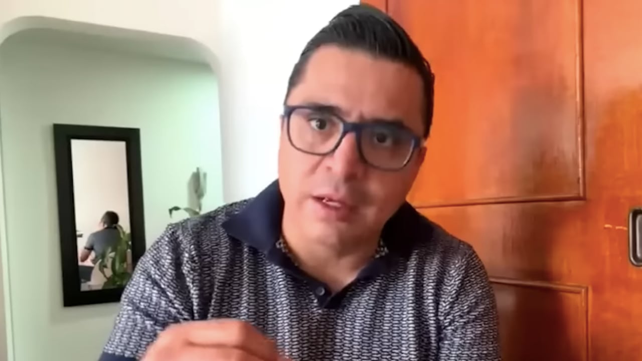 En la imagen, el activista Beto Coral.