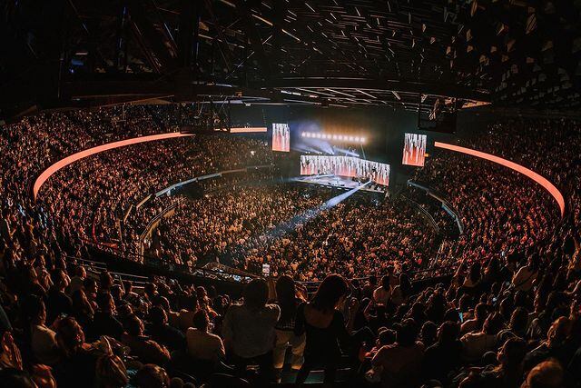 Fonseca en el Movistar Arena