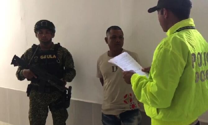 Momento en el que es capturado alias Chuky