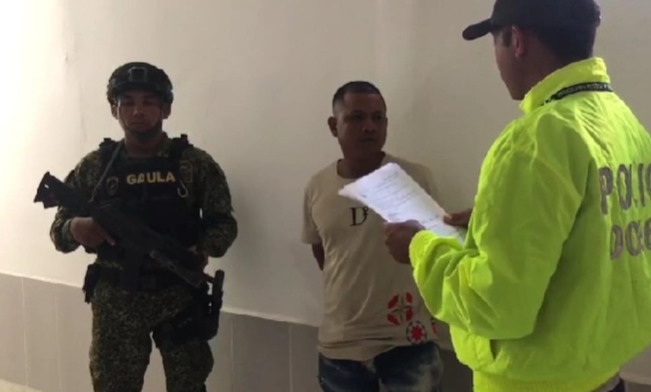 Momento en el que es capturado alias Chuky