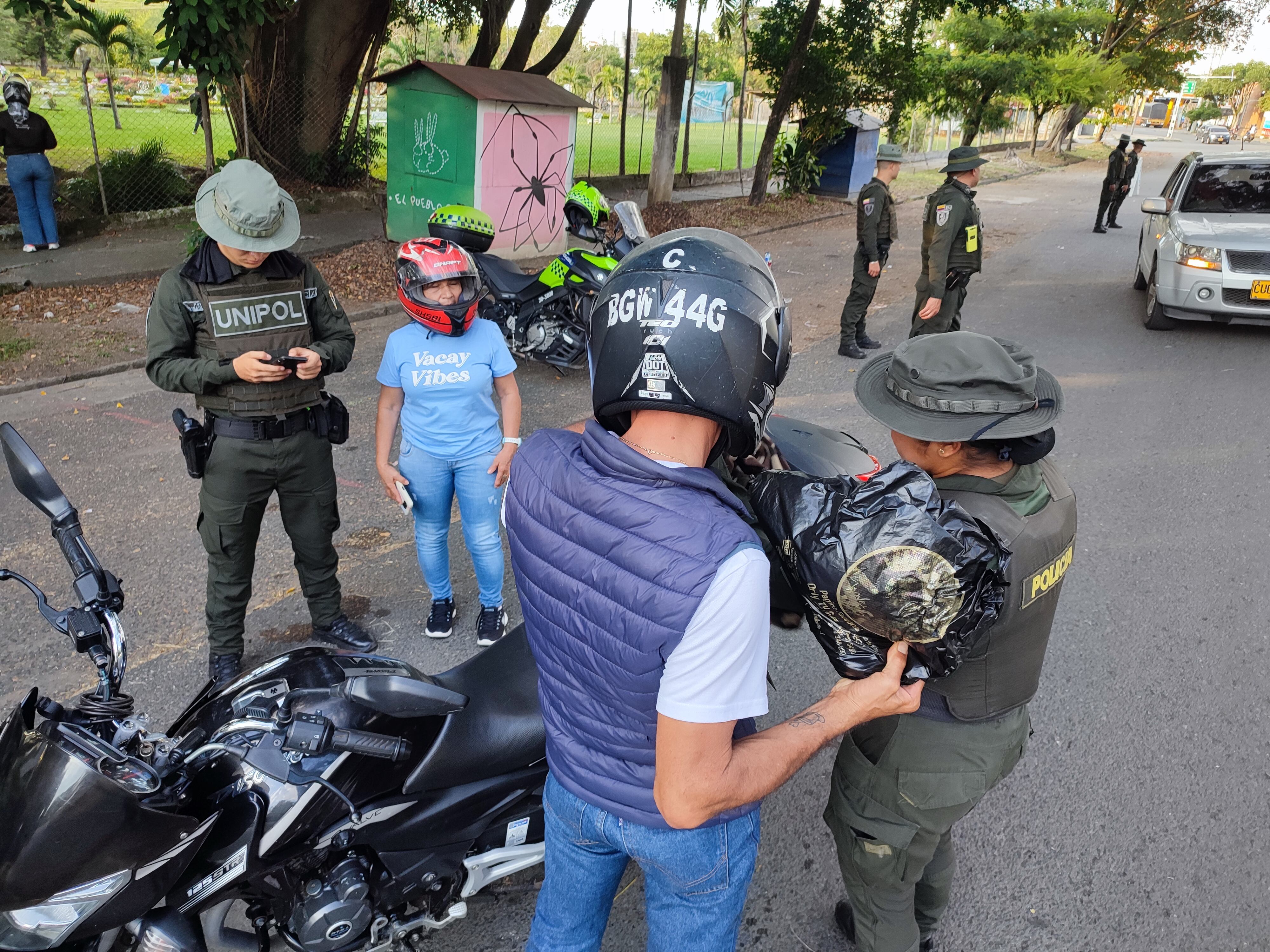 Fuerza Pública adelanta operativos de control en Tuluá para garantizar la seguridad de la comunidad tras los actos criminales registrados en el municipio.