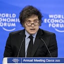 Javier Milei en Davos