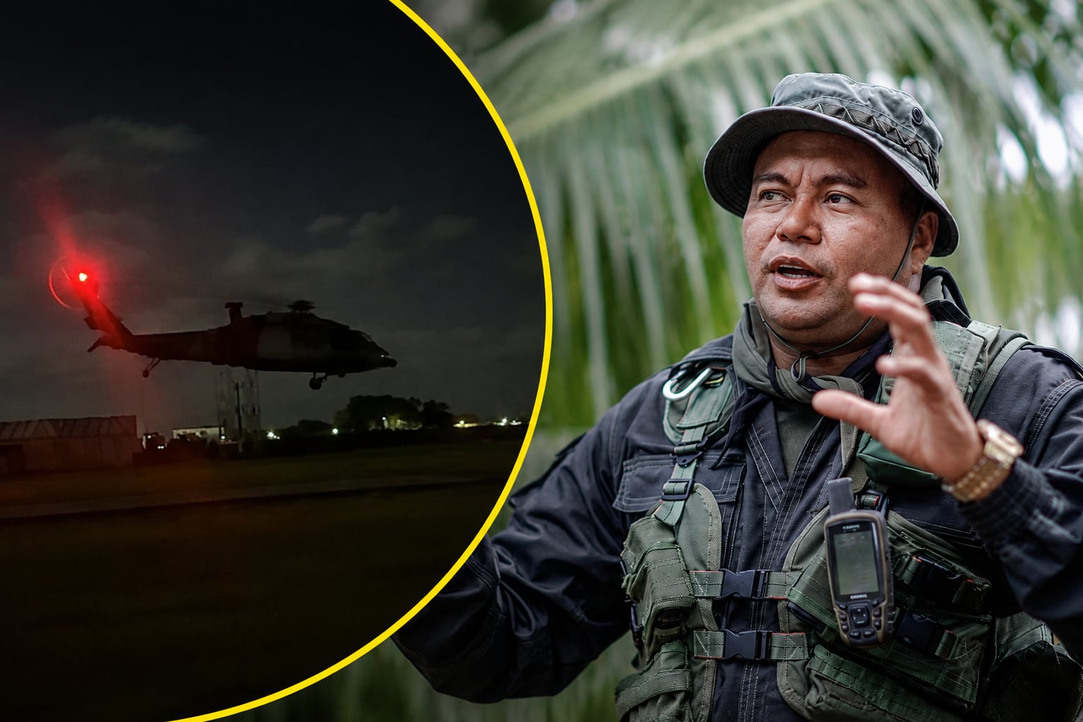 Estas son las primeras imágenes del operativo en contra de las disidencias de alias Calarcá en el departamento del Guaviare.