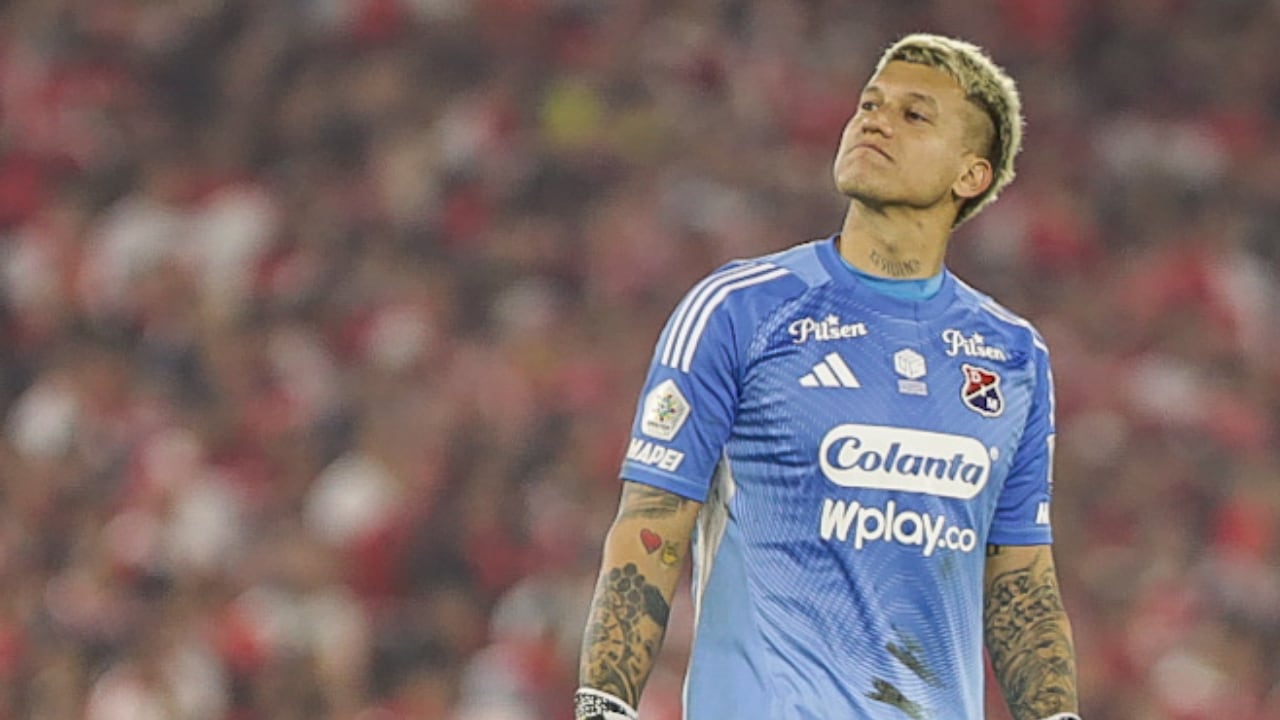 Washington Aguerre, arquero de Independiente Medellín