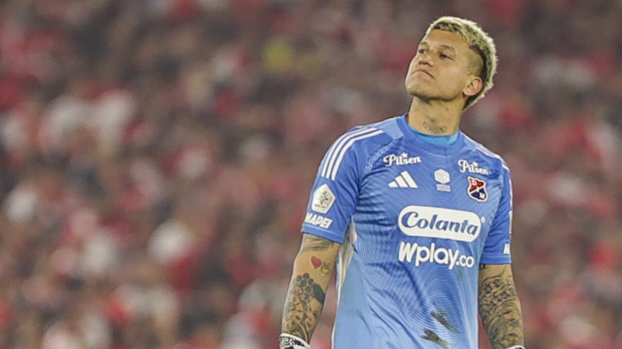 Washington Aguerre, arquero de Independiente Medellín.