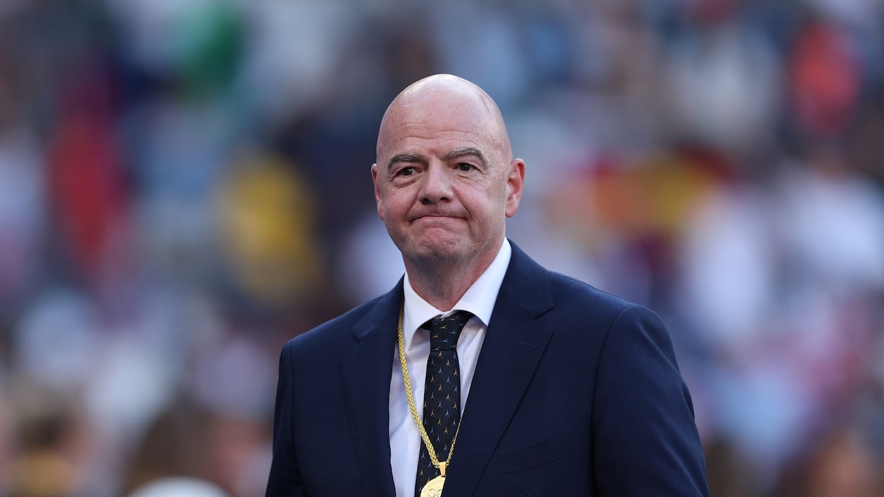 Gianni Infantino, presidente de la FIFA.