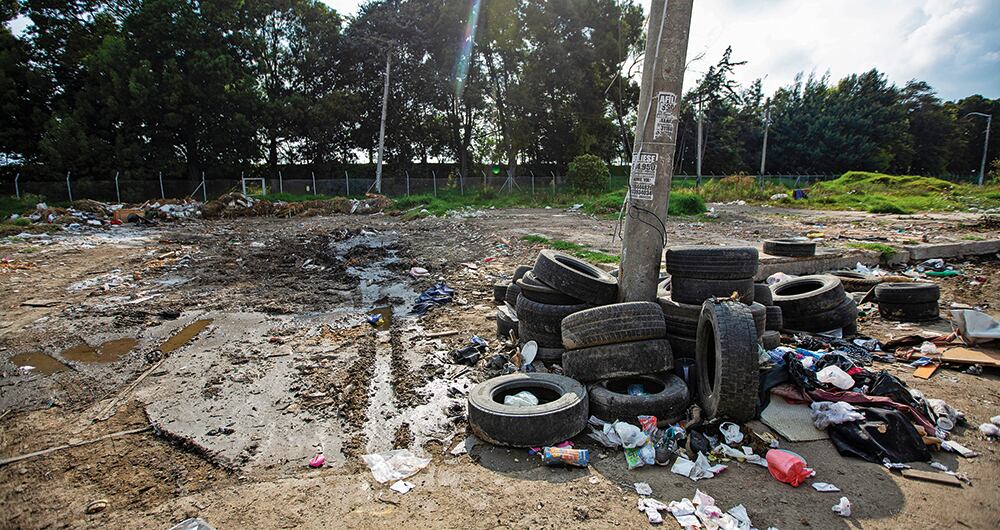 La extensión de la calle 63 ya contratada termina en un potrero. El Distrito quiere llevarla ahora hasta la concesión Devisab.