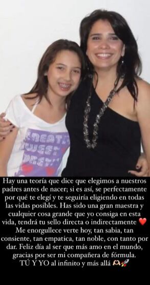 Aida Victoria Merlano y su mamá