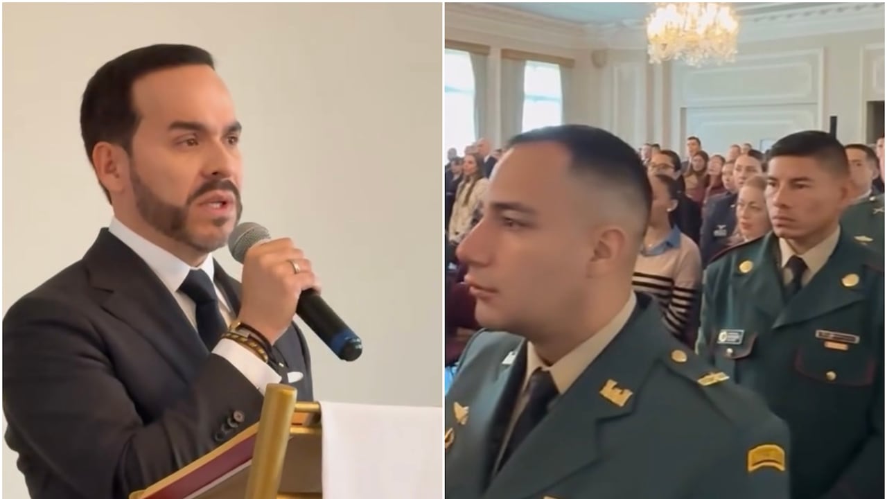 Abelardo De La Espriella participó de una misa en la Casa de Nariño.