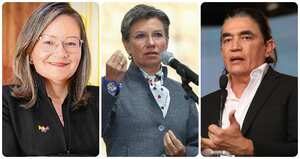 Cielo Rusinque, Claudia López y Gustavo Bolívar.