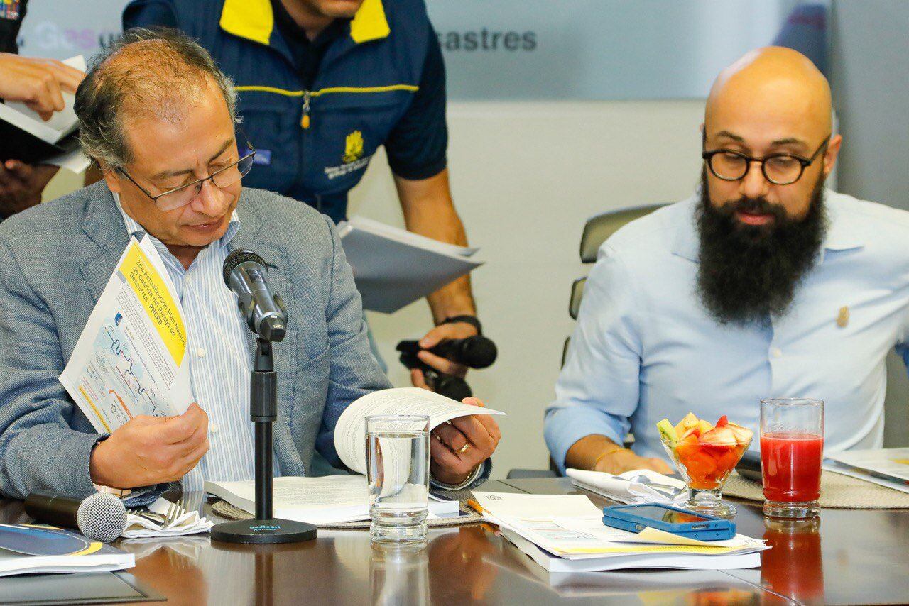 Gustavo Petro y Carlos Carrillo