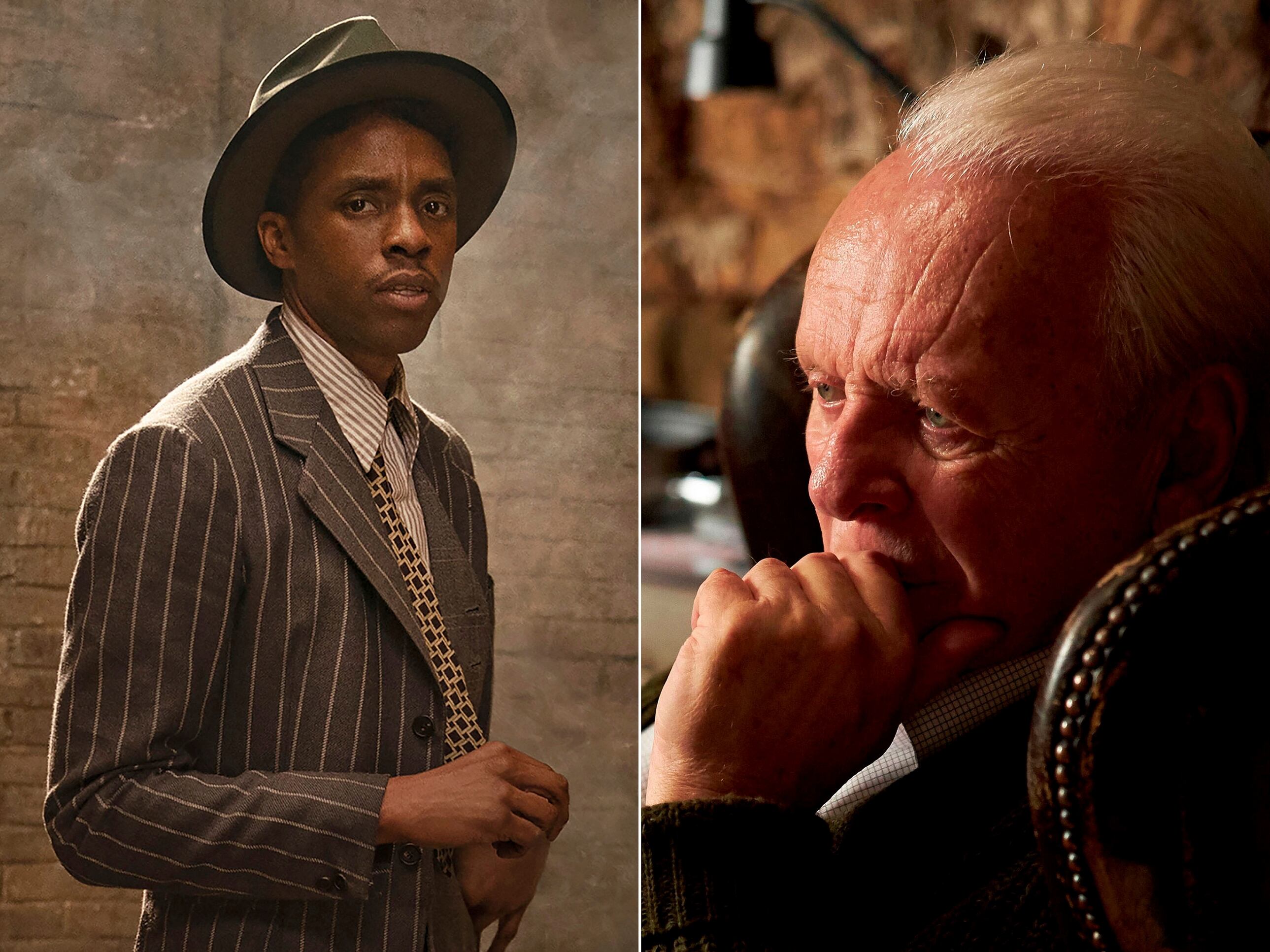 La familia de Chadwick Boseman defiende el Óscar para Anthony Hopkins