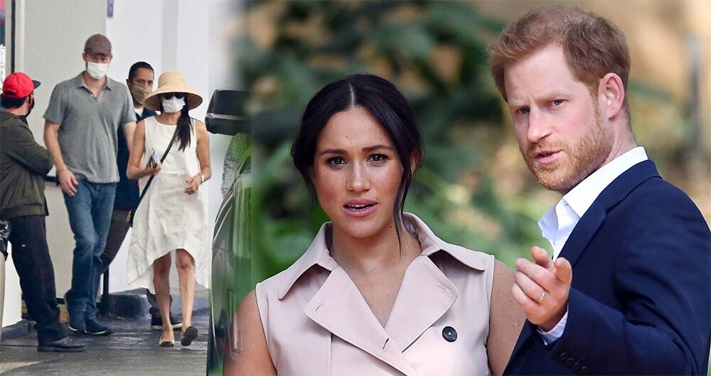 Las imágenes que molestaron a Meghan Markle y el príncipe Harry. Foto de The Grosby Group.