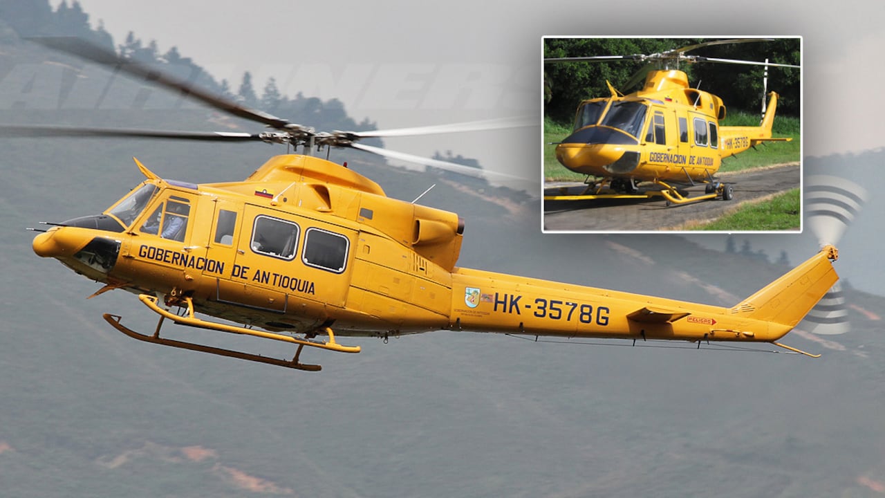 28 meses de mantenimiento general del Bell 412 cuestan 1.300 millones de pesos.
