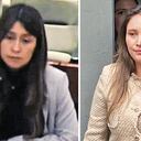 Andrea Ramírez (a la izquierda) en su testimonio ante la Corte Suprema de Justicia. Allí habló de una USB que compartía con María Alejandra Benavides (derecha), con información de congresistas y obras.