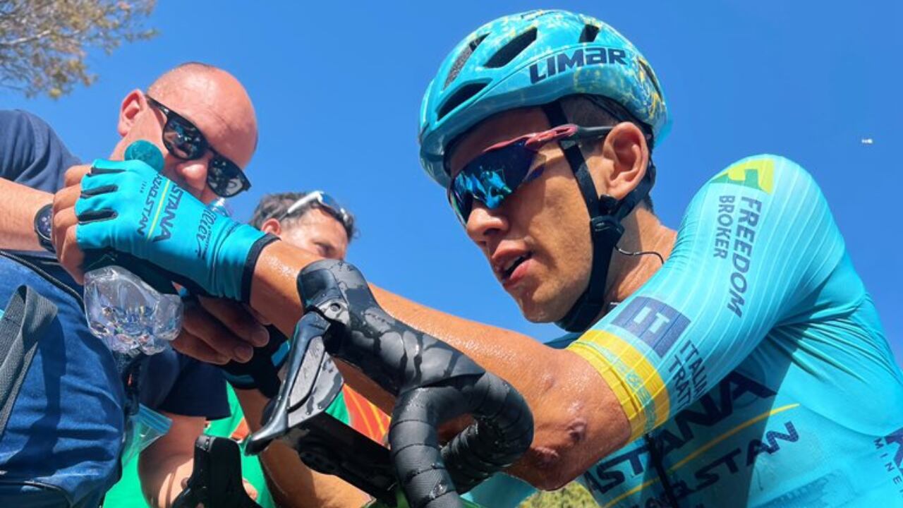 Harold Tejada en la Vuelta a España 2024