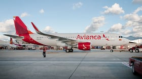 Avión de Avianca
