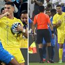 Cristiano Ronaldo se salió de sus casillas en el duelo ante Al-Hilal