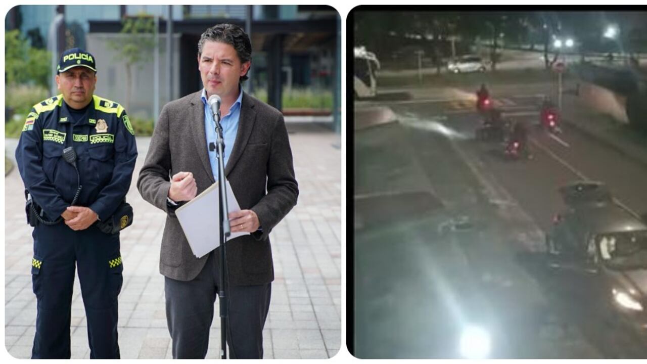 El secretario de Seguridad, Aníbal Fernández de Soto, anunció una recompensa de hasta 20 millones de pesos para dar con los moto ladrones de Usaquén y Kennedy.