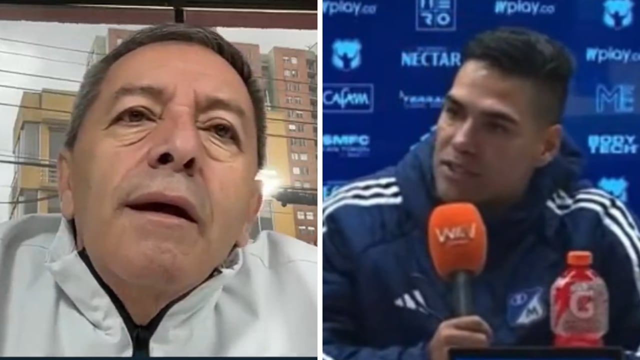 Eduardo Méndez, presidente de Santa Fe, habló tras la grave acusación que hizo Falcao sobre el arbitraje.