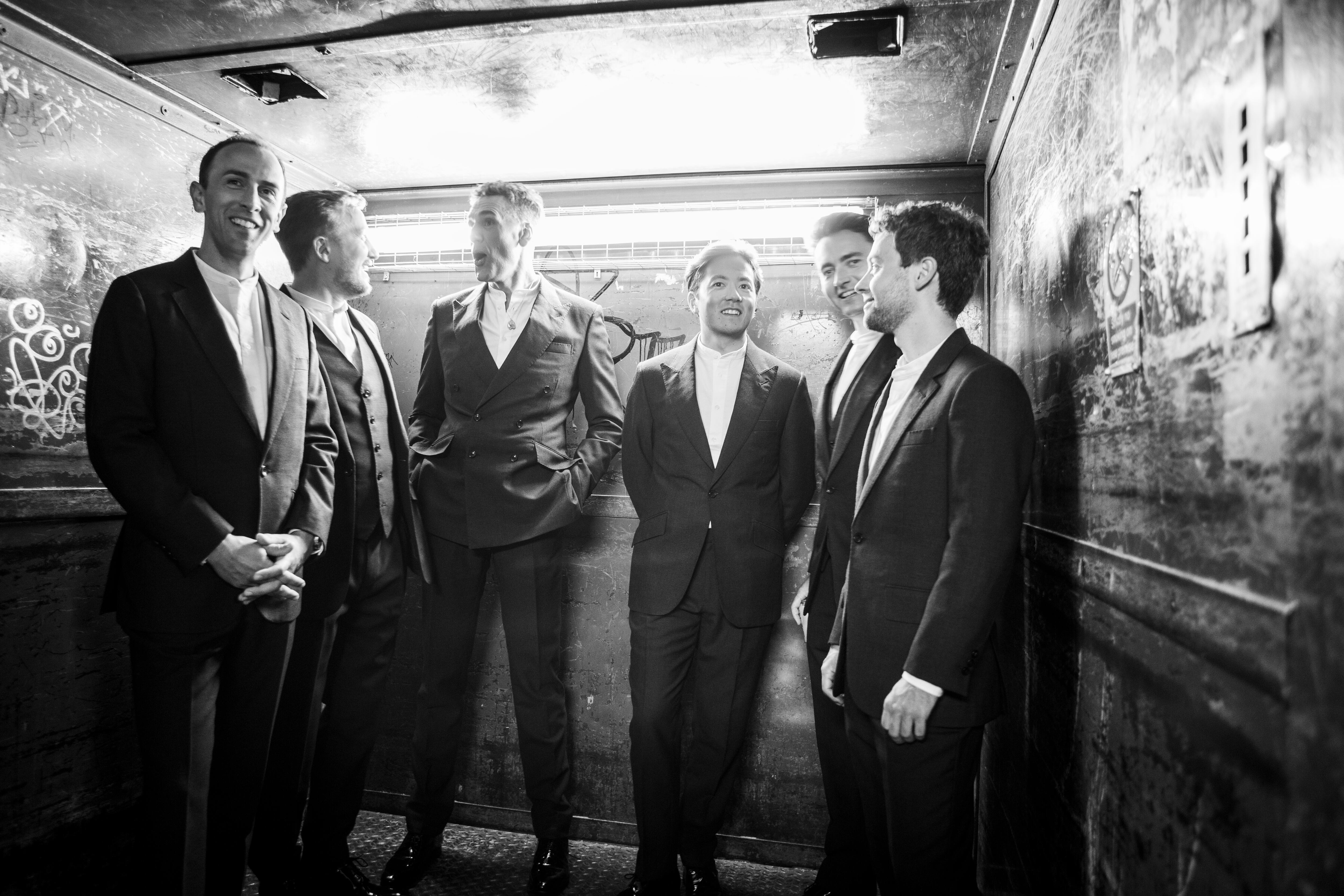 The King's Singers, por Frances Marshall
